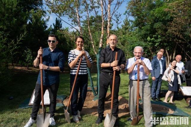 友城合作，共植未来！青岛国际友谊林启动仪式成功举行