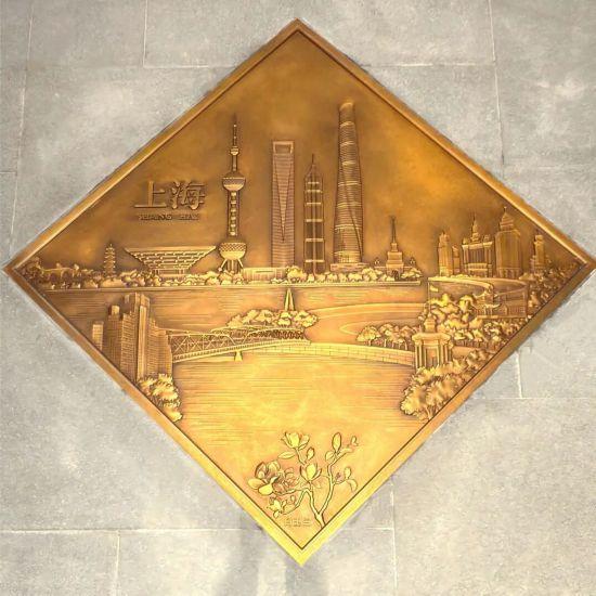 荟萃长三角地标和美景 方厅水院廊桥地刻已亮相