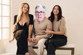 鲍威尔发明了一个「新名词」图片