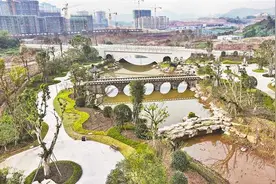 璧山玉泉湖公园春节前亮相图片