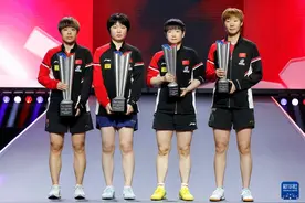 WTT美国大满贯：王艺迪/蒯曼女双夺冠图片