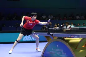 #（体育）乒乓球——第十五届全国运动会（成年组）男子团体资格赛第五轮：北京八喜队胜广东队图片