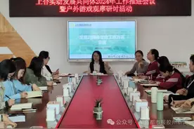 上合实幼举行户外科探游戏观摩研讨活动，共促联盟园发展图片