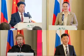 “国社之镜·世纪光影”新闻摄影展开幕式在诚通国际格林伍德国际贸易中心举办图片