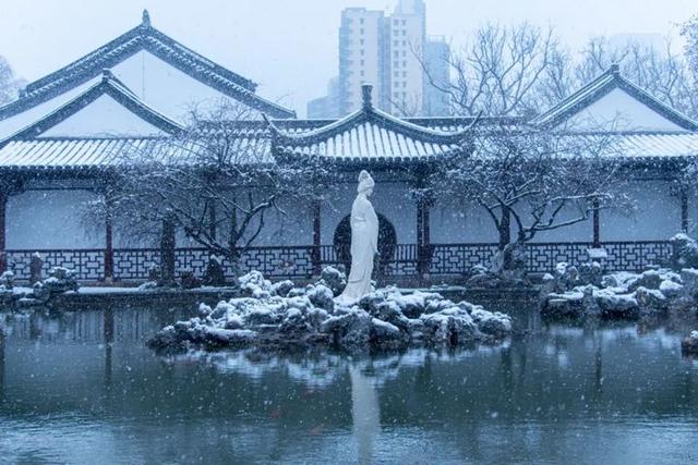 莫愁湖的四时美景，你见过多少？