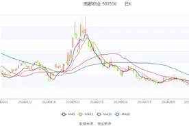 南都物业：2024年上半年净利润2053.32万元 同比下降77.78%图片