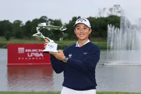 殷若宁首夺别克高尔夫LPGA锦标赛冠军图片