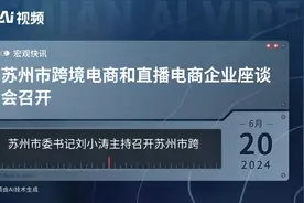 苏州市跨境电商和直播电商企业座谈会召开视频封面