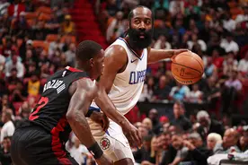 NBA | 快船灭热火喜迎客场三连胜 无限接近西部第一哈登打得很开心图片