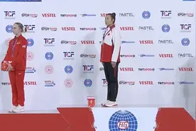 体操世界杯安塔利亚站，中国队单日收获两金图片