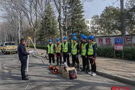 定陶区自来水公司：管住有限空间 守护无限安全图片