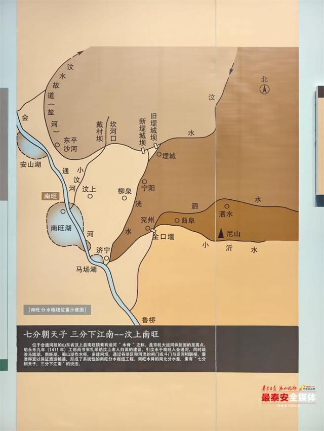 中国大运河博物馆里的“泰安印记” “戴村坝”成高频词