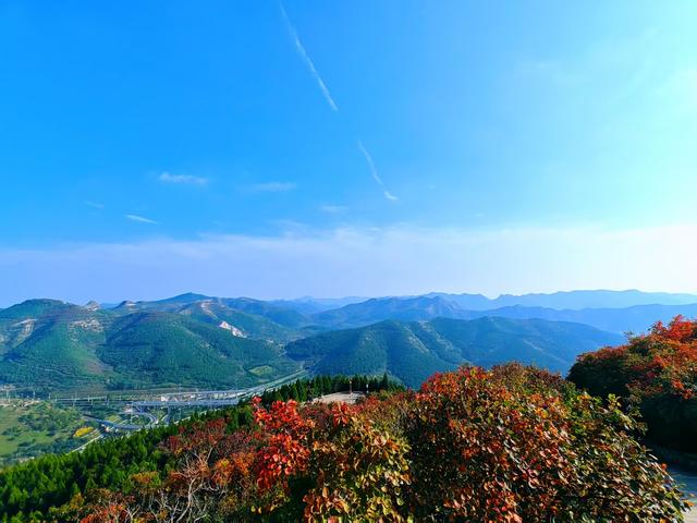 秋日限定！济南蚰蜒山红叶渐染