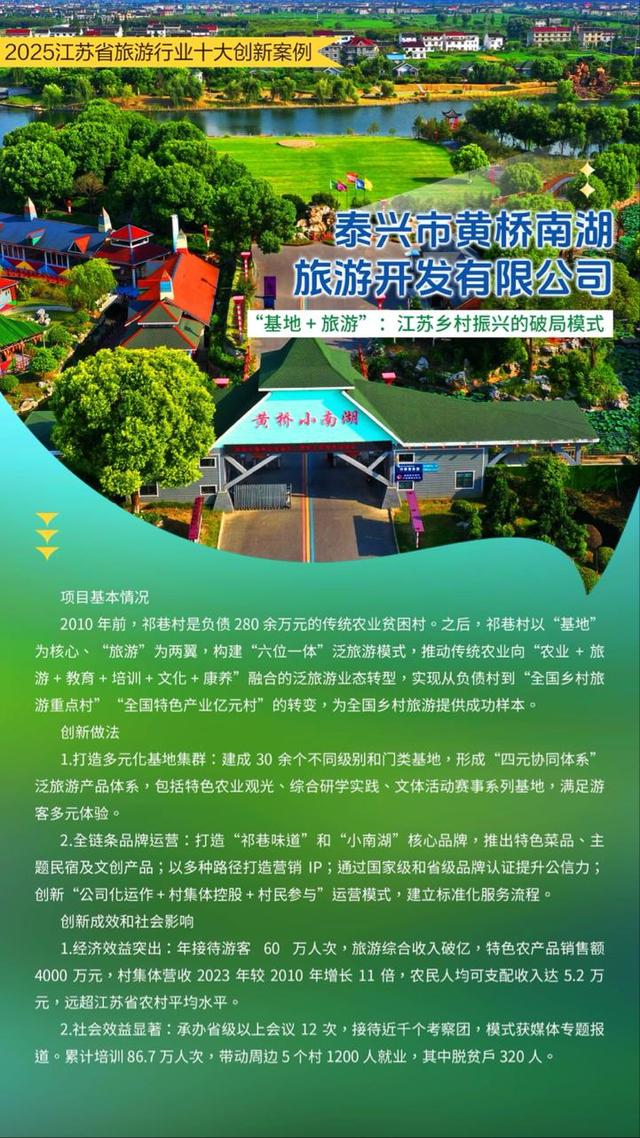 聚焦文旅新气象 2025江苏省旅游行业十大创新案例正式发布