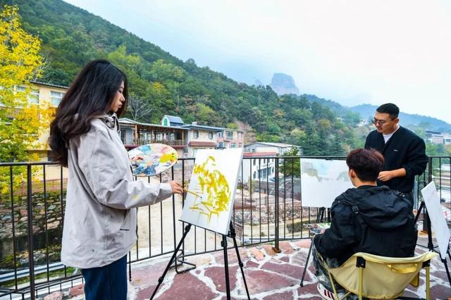 快看！石家庄这家4A级景区，如今成了艺术家的新画布！