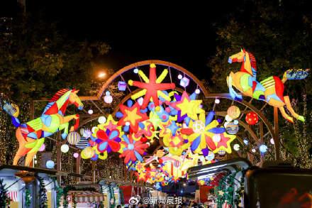 豫园灯会五大灯区免费开放