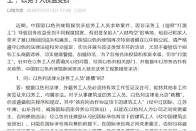 中国驻以色列使馆：在以中国公民切勿“打黑工”图片