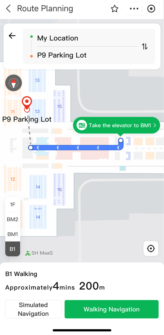 虹桥“室内导航”上线英文版！外籍来宾出行更便捷