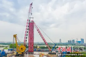 珠江三角洲水资源配置工程正式通水图片