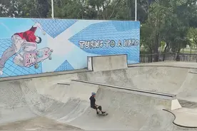 惠州滑板开启全运征途，场馆、健儿全力“冲锋”图片