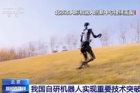 攀爬阶梯、高速奔跑轻松“拿捏”  我国人形机器人又有突破图片