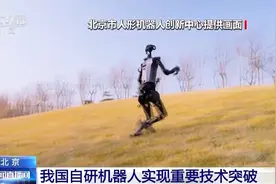 攀爬阶梯、高速奔跑轻松“拿捏”  我国人形机器人又有突破图片