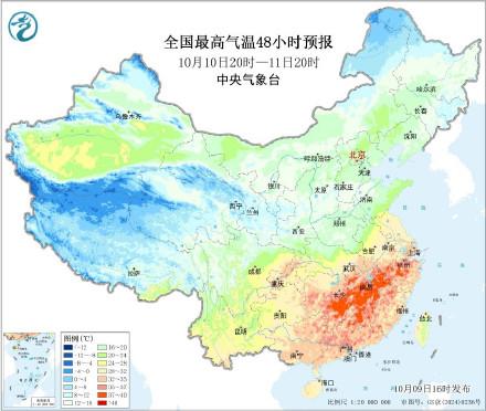 北方降温何时停 南方高温还要多久