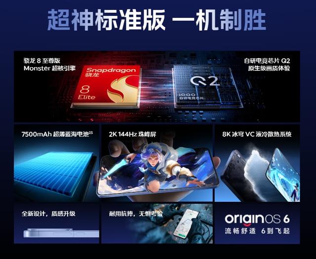 iQOO Neo11首销告捷：2K 144Hz珠峰屏+骁龙8至尊，开售半小时销量翻倍！