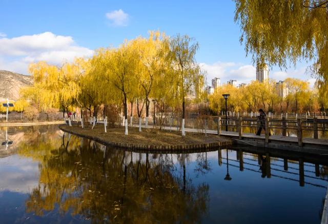图说定西 | 定西湖畔风景如画