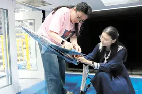哈工程学生团队研发风洞模型振动视觉测量系统图片