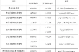 附举报方式！“五一”假期泰安所有中小学全部静校！普通高中这样安排→图片