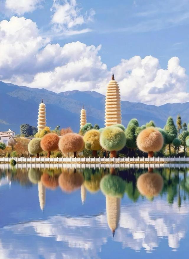 萌化了！大理全城“穿”毛衣~