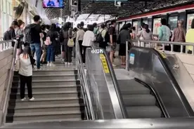 上海地铁突发！3号线内一男子大叫奔跑，警方通报：已控制，无持刀情况图片