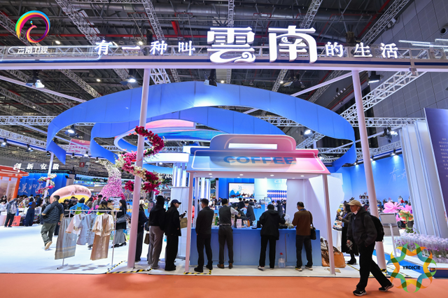 咖啡、鲜花和互动科技，在长三角文博会感受“云南魅力”