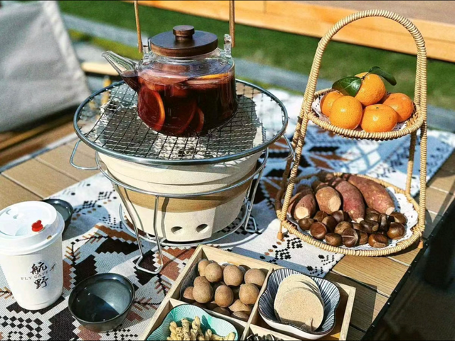 冬日搭子上线！青白江「围炉煮茶」好去处，等你来打卡→