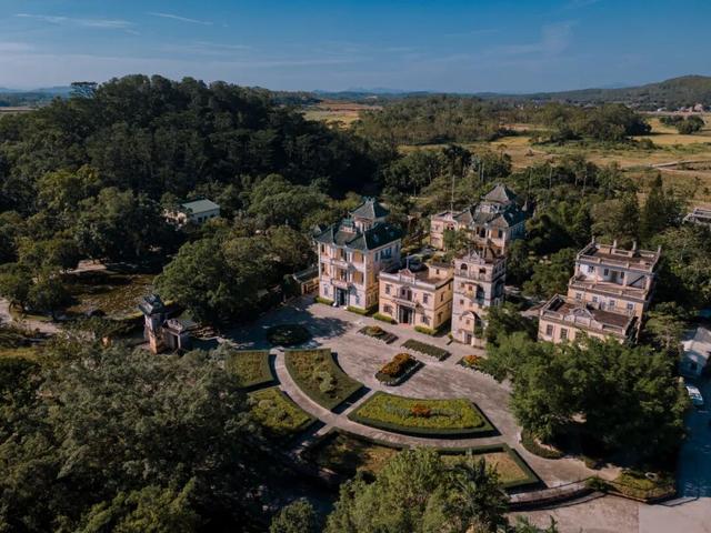 碉楼秋韵，揽胜塘口！快来开平这里把整个秋天“揽"入怀中