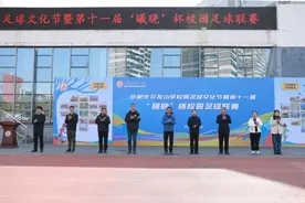 春日绿茵燃激情 少年逐梦向未来——合肥市习友小学第十一届“曦晓”杯校园足球联赛开幕式盛启图片