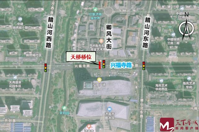 济南将再增7座过街天桥