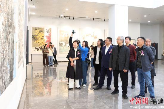 丹青溢彩书画乡 墨香诏安—2025·中国画作品展开幕