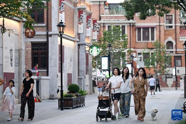天津五大道步行街竣工开放