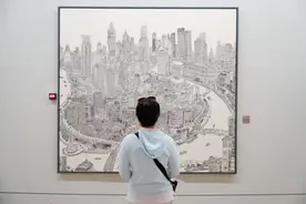 笔墨如何“构城”？上海美院城市山水晋京展出图片