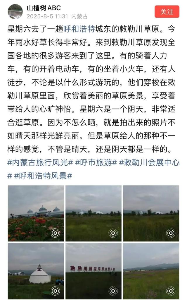 这个夏天，23℃的呼和浩特，热度突破100度！