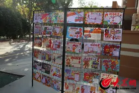 滨州市博兴县消防救援大队开展“致敬火焰蓝 做新时代好少年”消防主题手抄报展暨消防户外课堂活动图片