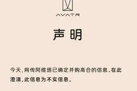 接盘高合汽车？阿维塔紧急回应图片
