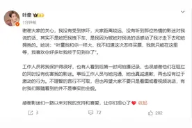 “叶童被疯狂粉丝拽下车”！最新回应→图片