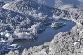 江西九江：赏庐山初雪 迎蛇年新春图片