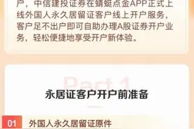 外国人可在线开A股账户了！但需注意这点图片