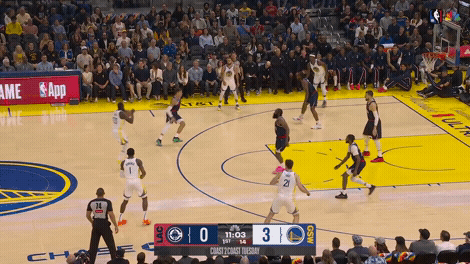 老头篮球看勇士，梦幻开局76人