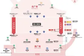 返程抵达上海站后，出行指南图片
