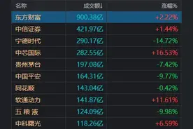 A股巨震，854家跌停！东方财富单日成交900亿元却尾盘跳水，什么信号？图片